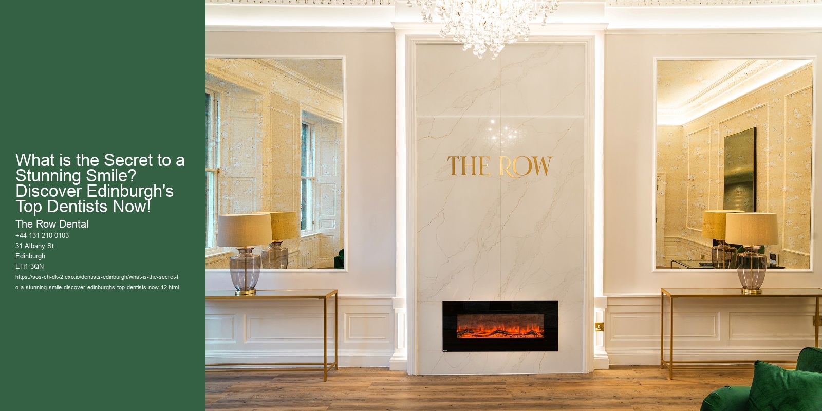 What is the Secret to a Stunning Smile? Discover Edinburgh's Top Dentists Now!